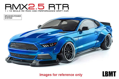 Rc drift brushed -  RMX 2.5 RTR Ford mustang LBMT Bleue - MST