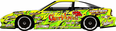 Autocollant - décoration complète - Get Nuts green - BlackDrift