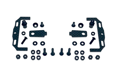 Ensemble Support Batterie Séparé en carbone- Shibata