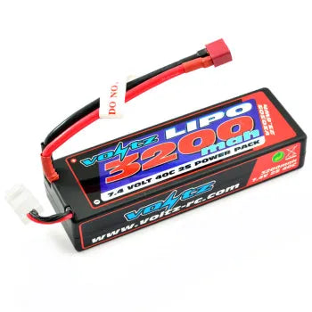 Batterie Lipo 3200Mah 2S 7.4V 40C Dean - Voltz